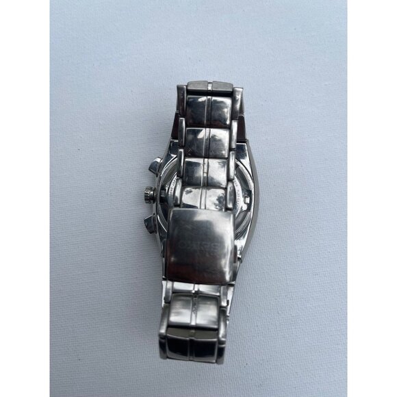 Seiko Sportura Chronograph Watch 7L22-0AD0 Vintage - Picture 5 of 7